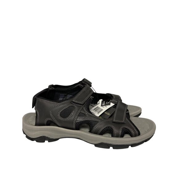 Eddie Bauer Other - NEW! Eddie Bauer Grafton Hiking Sandal Adjustable Grey Black Men's Size 11